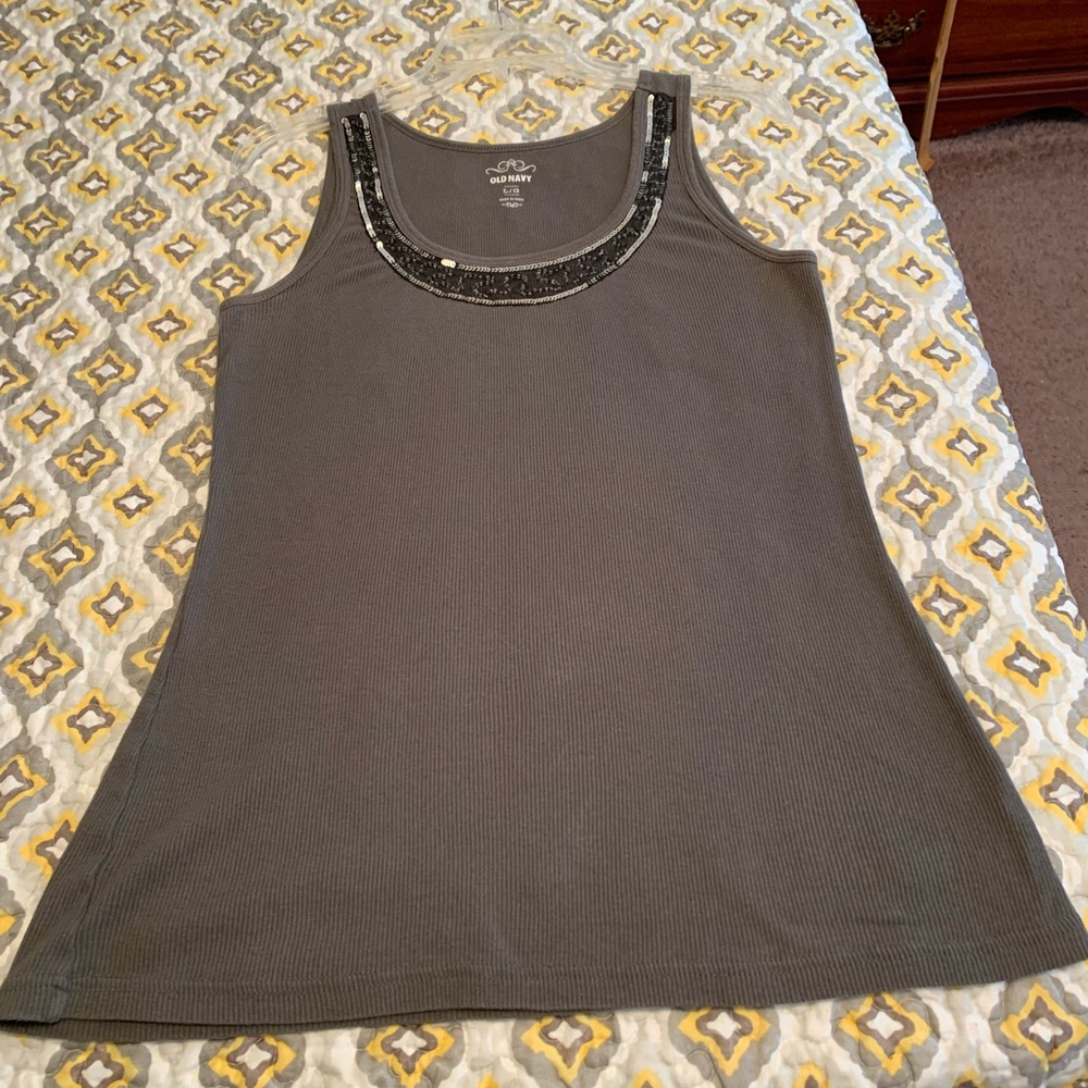 Old Navy Embellished Tank Top